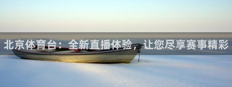 蜘蛛直播视频：北京体育台：全新直播体验，让您尽享赛事精彩